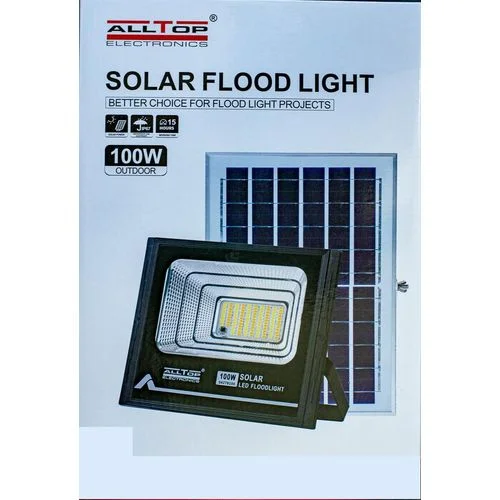 Alltop 100W Solar Flood Light