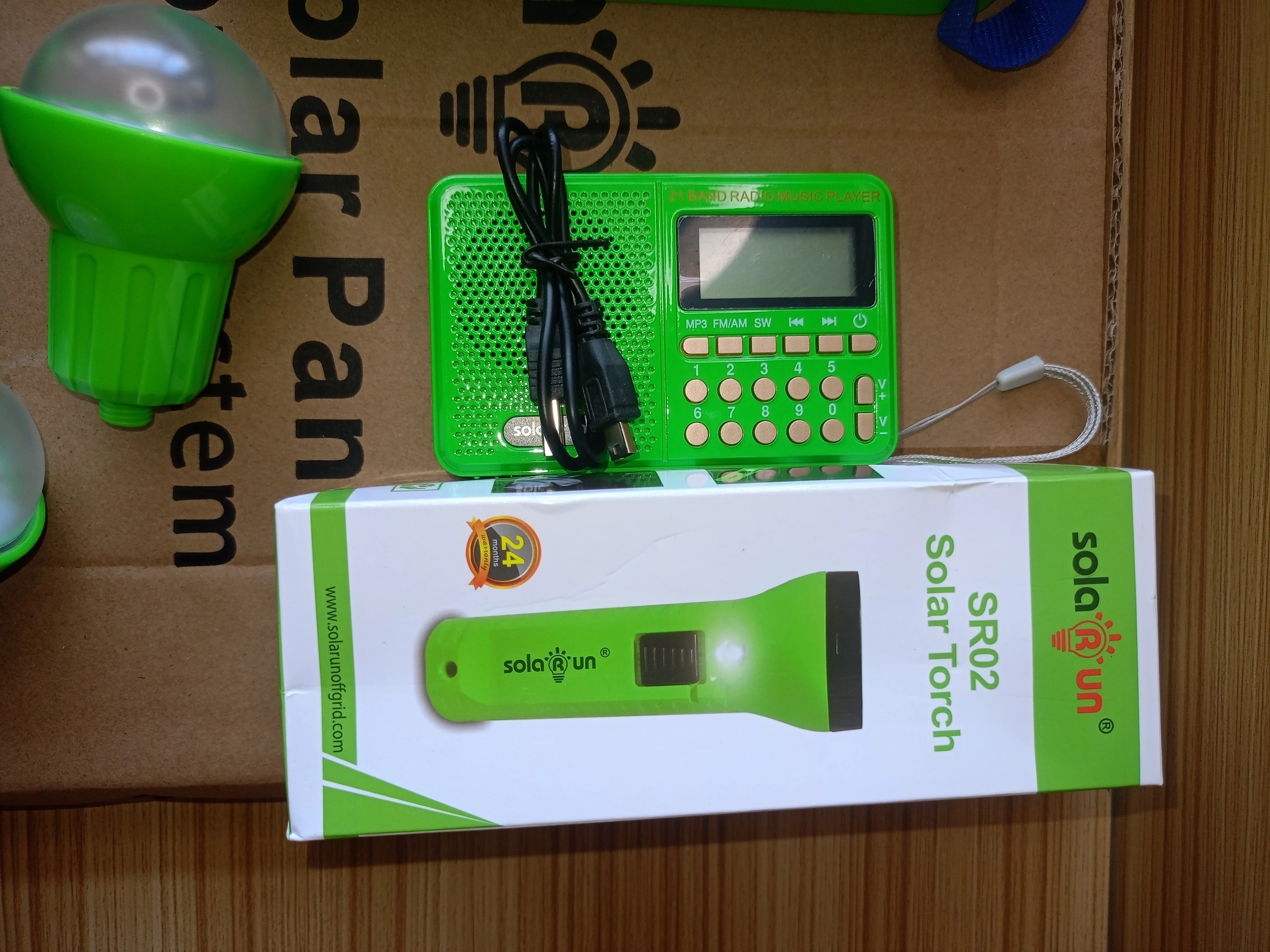 SolarRun YelloBox Solar Home System (PAYGO Enabled) - View 6 | GoldenRay Kenya